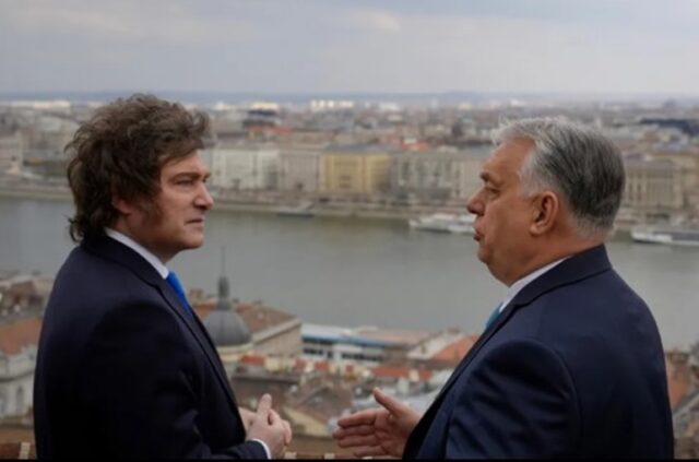 Milei intercambió elogios con