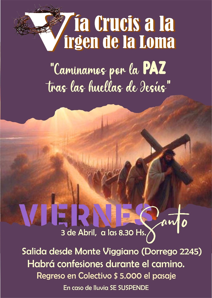 Vía Crucis y peregrinación