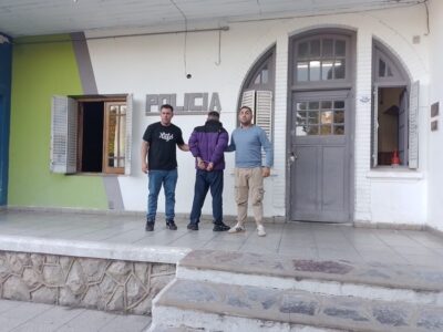 Detienen en Laprida a