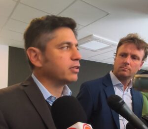 Kicillof reactiva una obra