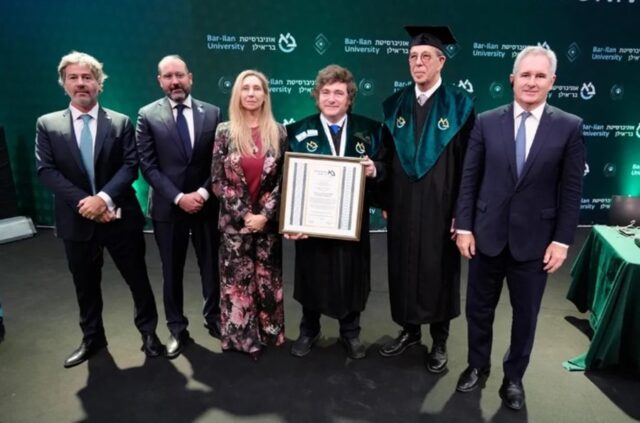 Milei dijo en Israel