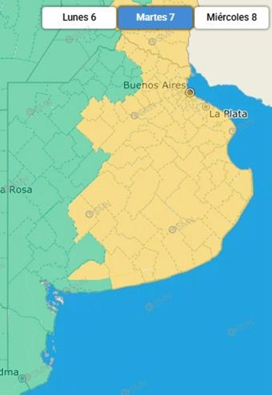 Rige un alerta por