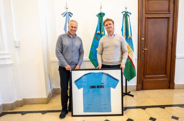 Wesner recibió a Marcelo