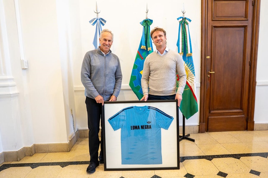 Wesner recibió a Marcelo