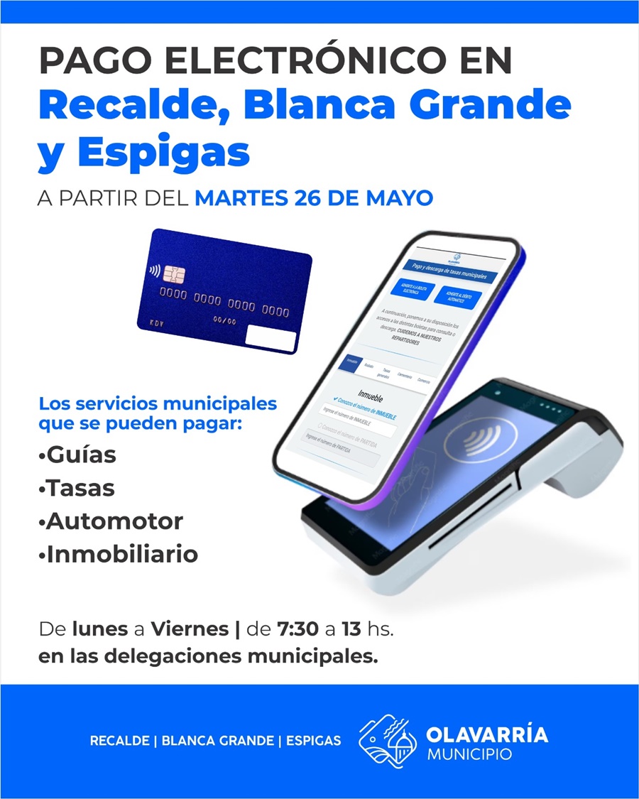 A partir del próximo