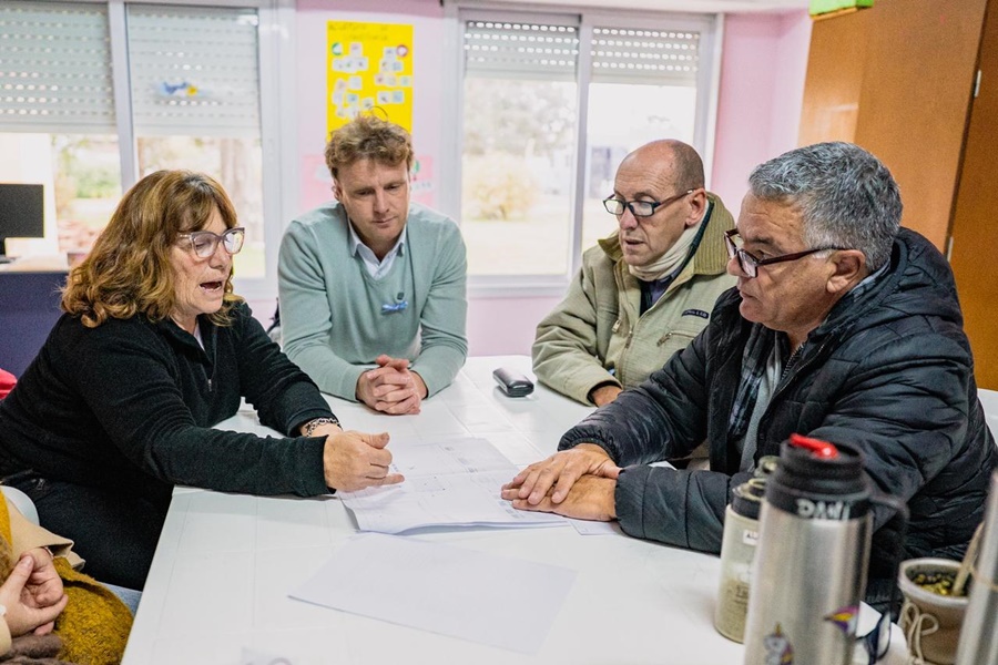 El Intendente visitó