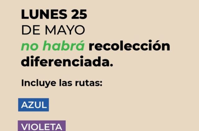 Este lunes no habrá