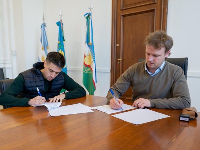 Firmaron un convenio con