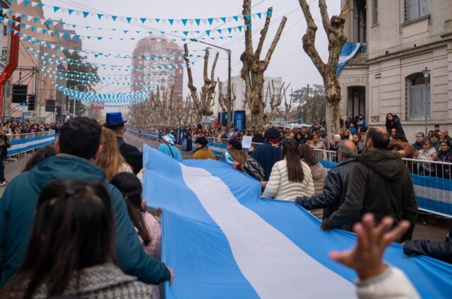 Olavarría compartió una celebración