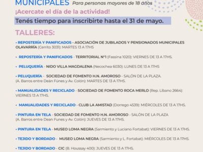 Sumate a los talleres