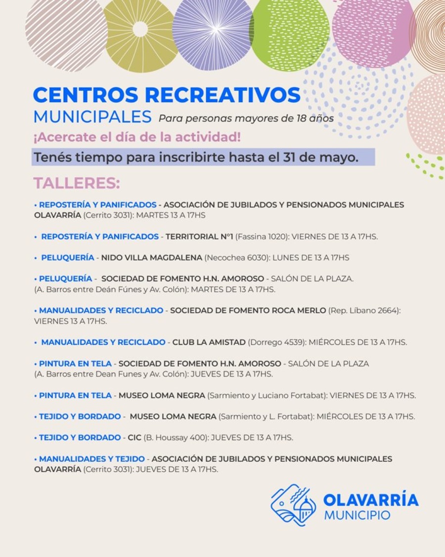 Sumate a los talleres