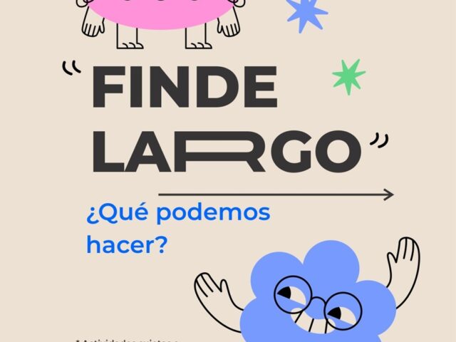 Agenda para el finde