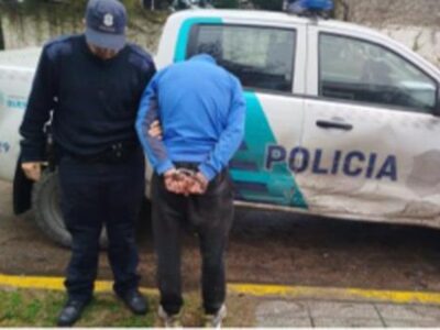 Detuvieron a un hombre