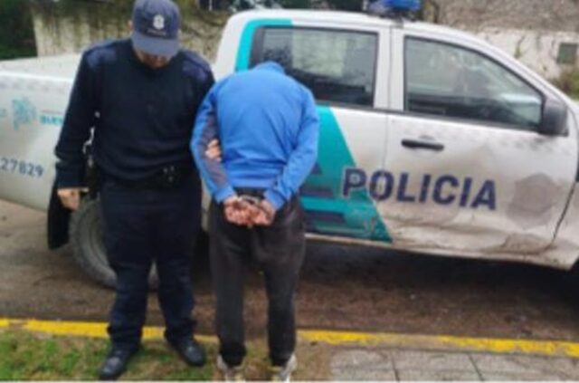 Detuvieron a un hombre