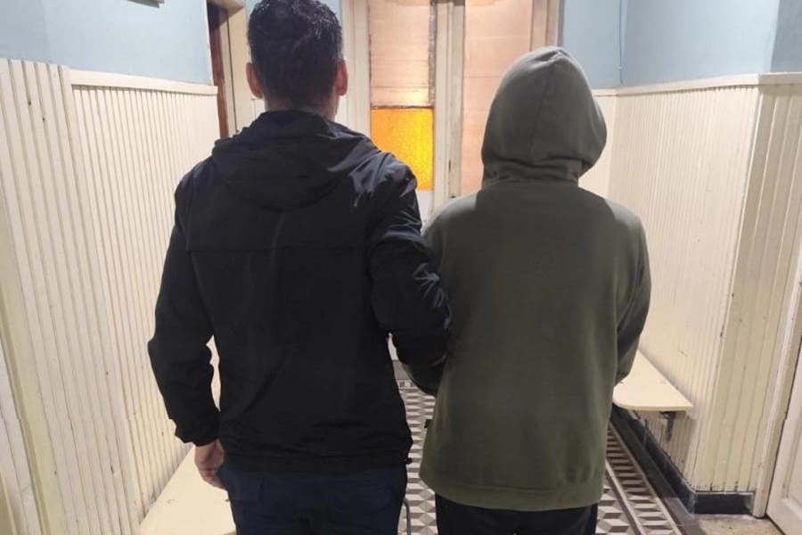 Detuvieron a un hombre