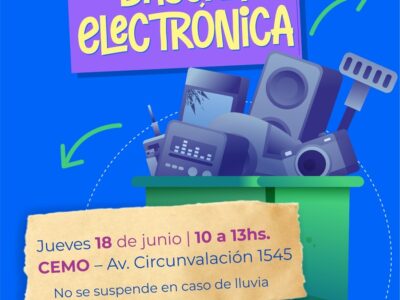 Este jueves se realizará una nueva campaña de recolección de basura electrónica