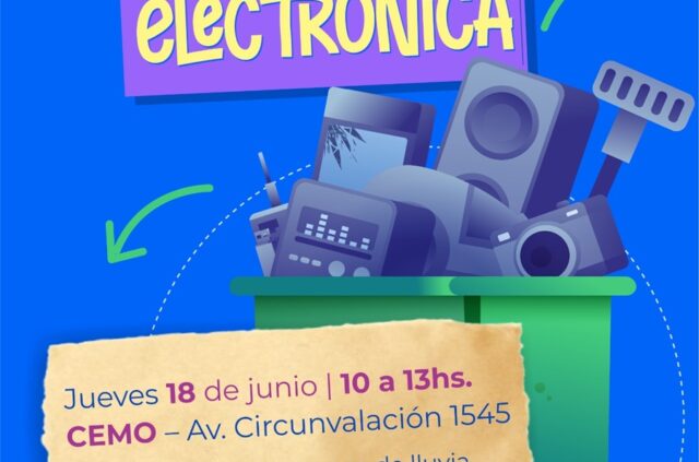 Este jueves se realizará una nueva campaña de recolección de basura electrónica