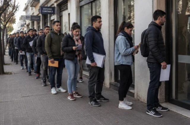 La desocupación tuvo una