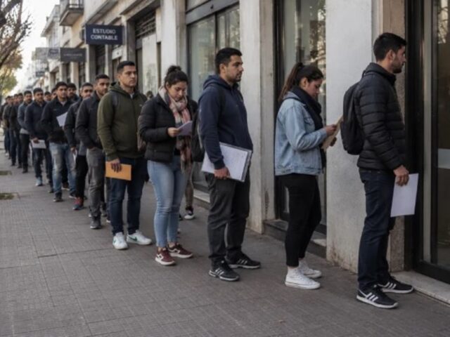 La desocupación tuvo una