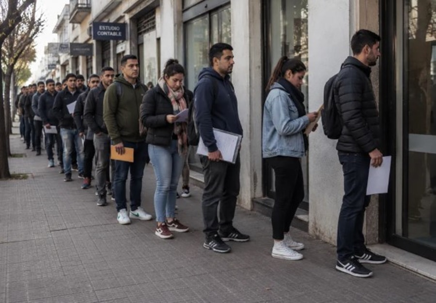 La desocupación tuvo una