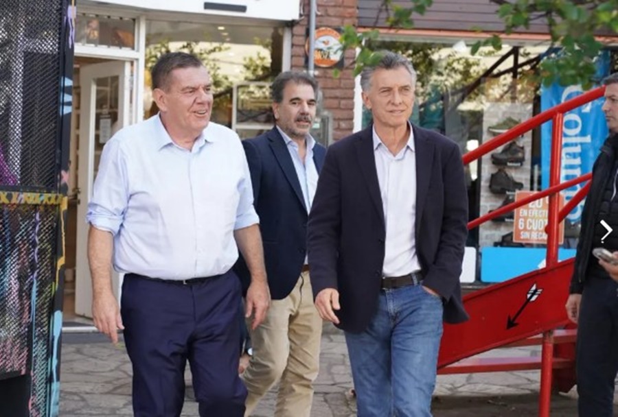 Macri llega a Mar