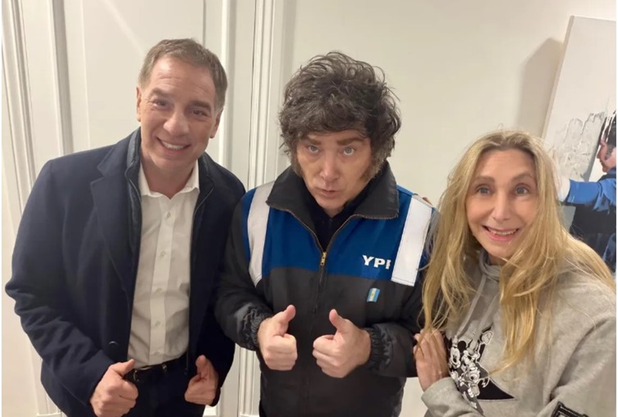 Milei recibió a Santilli