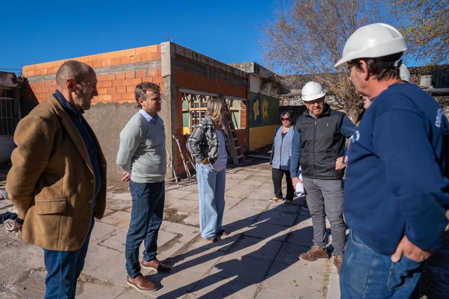 Wesner recorrió las obras