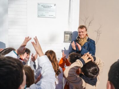 Wesner visitó la Escuela