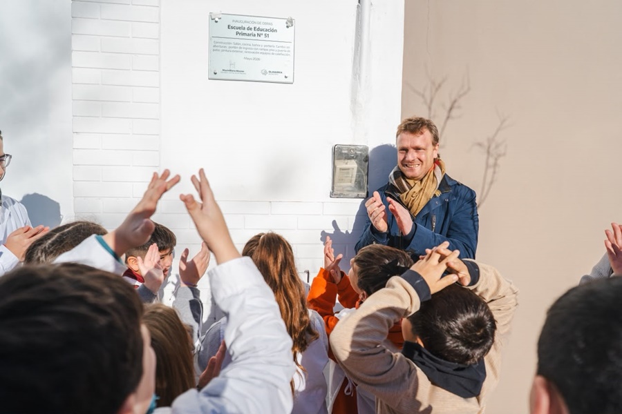 Wesner visitó la Escuela