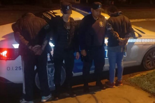 Detuvieron a dos jóvenes