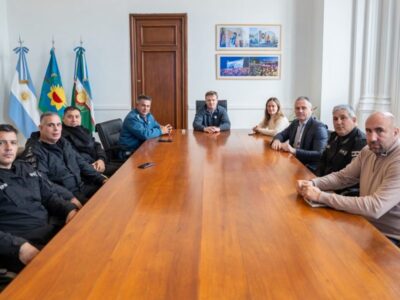 El intendente recibió al