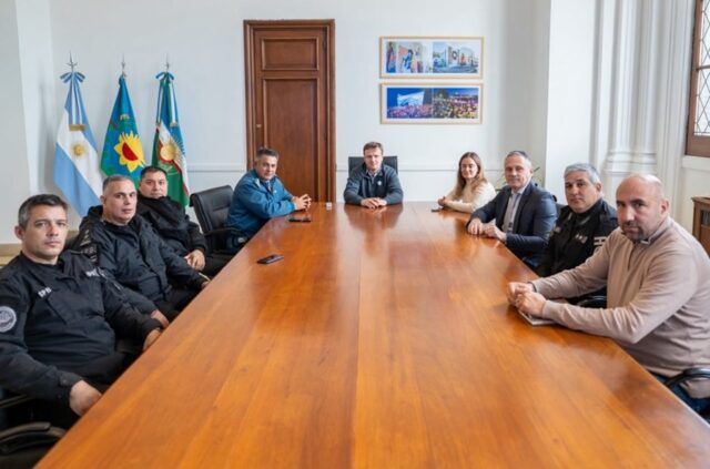 El intendente recibió al