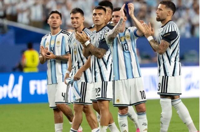La Selección Argentina va