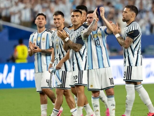 La Selección Argentina va