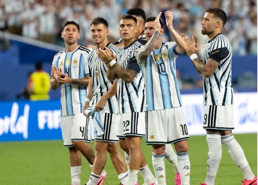 La Selección Argentina va