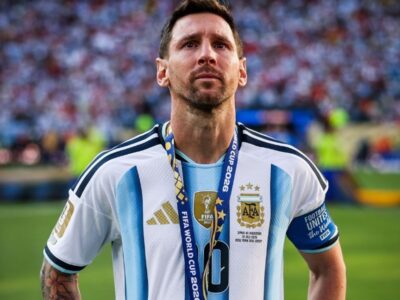 La tristeza de Messi