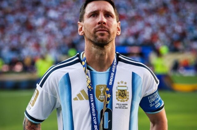 La tristeza de Messi