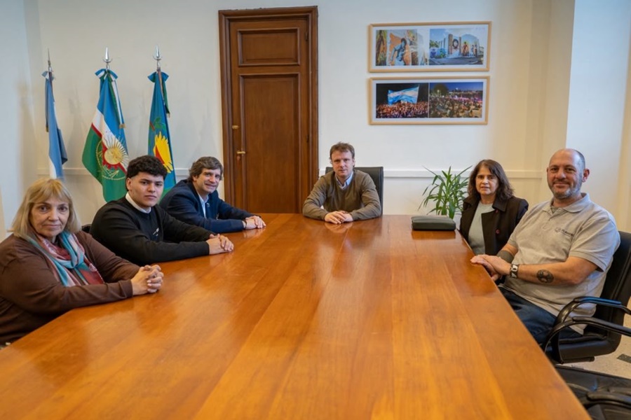 Maximiliano Wesner recibió a