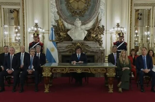 Milei anunció la reforma