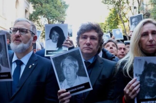 Milei participa del acto