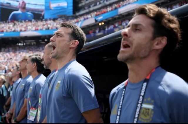Scaloni después de la