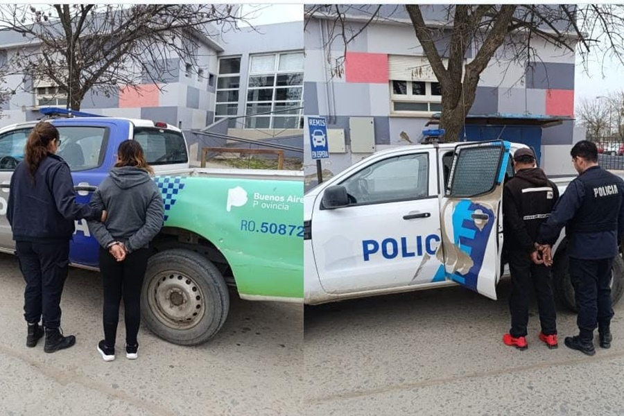 Tres detenidos en una