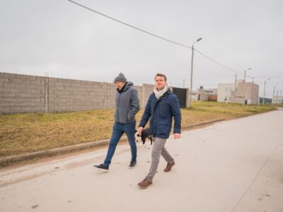 Wesner recorrió la obra
