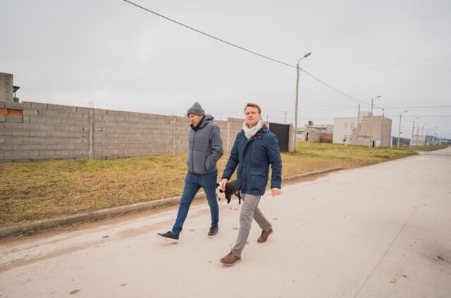 Wesner recorrió la obra