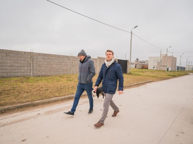 Wesner recorrió la obra
