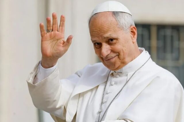 El papa León