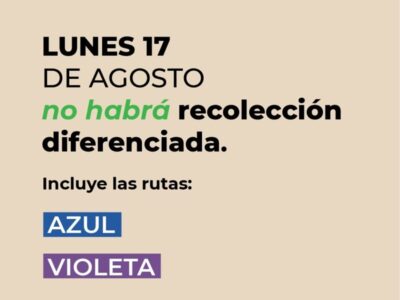 El próximo lunes no