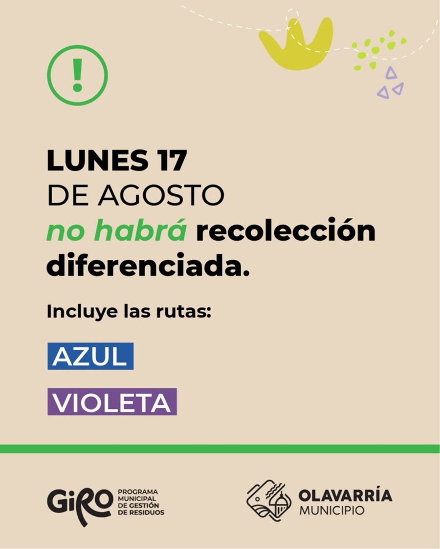 El próximo lunes no