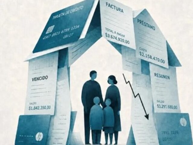 Familias aquejadas por deudas