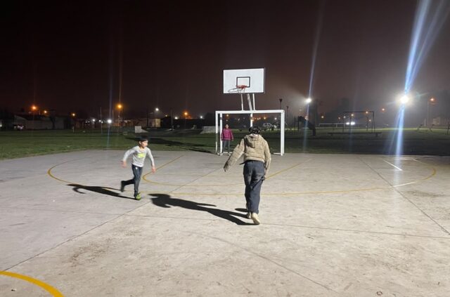 Los playones deportivos de